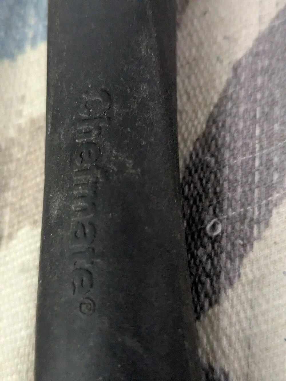 Chefmate Brand cooking utensils, a slotted turner and a solid spatula Black